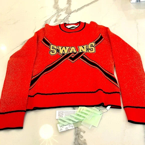 Off-White Swans Sweater - Picture 1 of 8